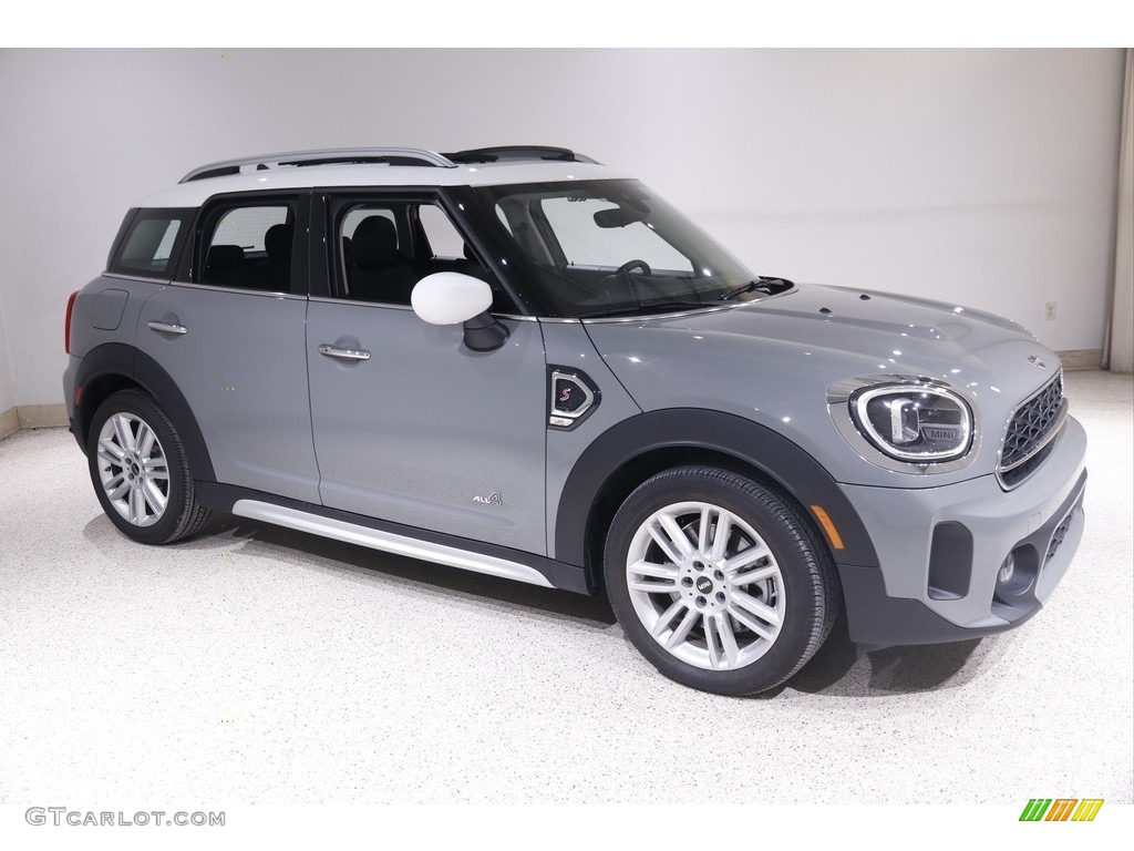Moonwalk Grey Metallic 2023 Mini Countryman Cooper S All4 Exterior Photo #145608297