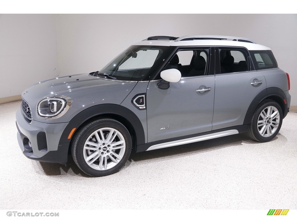 2023 Countryman Cooper S All4 - Moonwalk Grey Metallic / Carbon Black photo #3