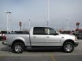 2001 Silver Metallic Ford F150 XLT SuperCrew 4x4  photo #4