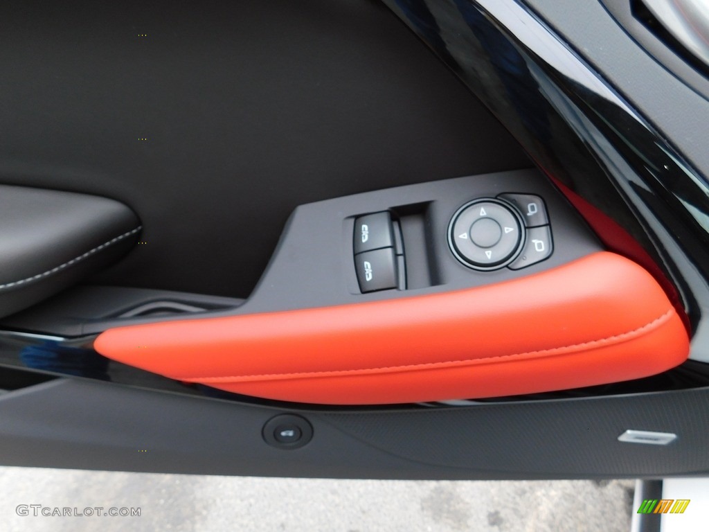 2023 Chevrolet Camaro LT1 Coupe Jet Black Door Panel Photo #145609782