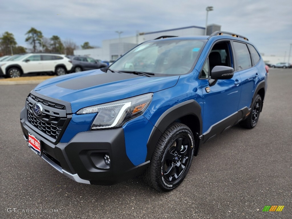 2023 Forester Wilderness - Geyser Blue / Black photo #1