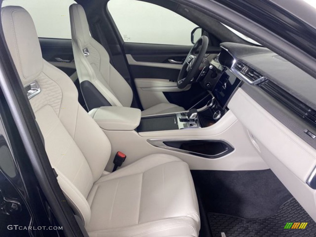 Lt Oyster/Ebony Interior 2023 Jaguar F-PACE SVR Photo #145610310