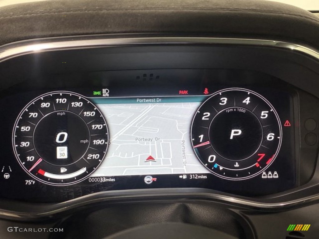 2023 Jaguar F-PACE SVR Gauges Photo #145610520