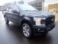 2019 Agate Black Ford F150 XL SuperCrew 4x4  photo #9