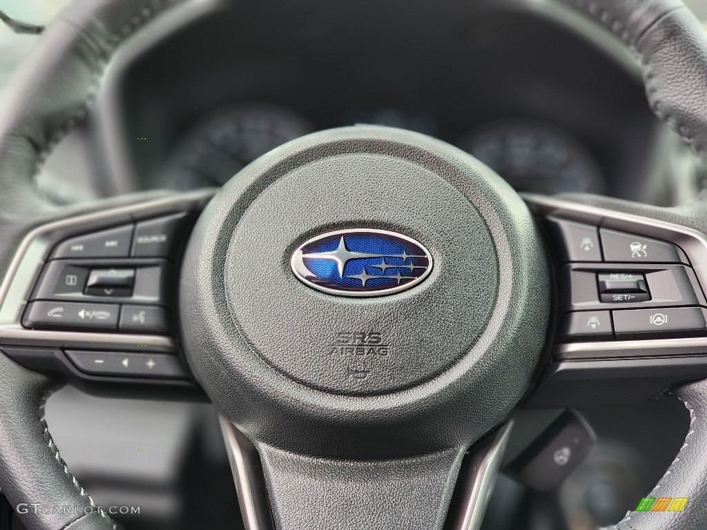 2023 Subaru Outback 2.5i Limited Slate Black Steering Wheel Photo #145611210