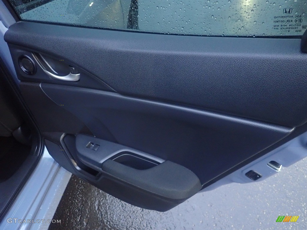 2018 Civic EX Hatchback - Sonic Gray Metallic / Black photo #16