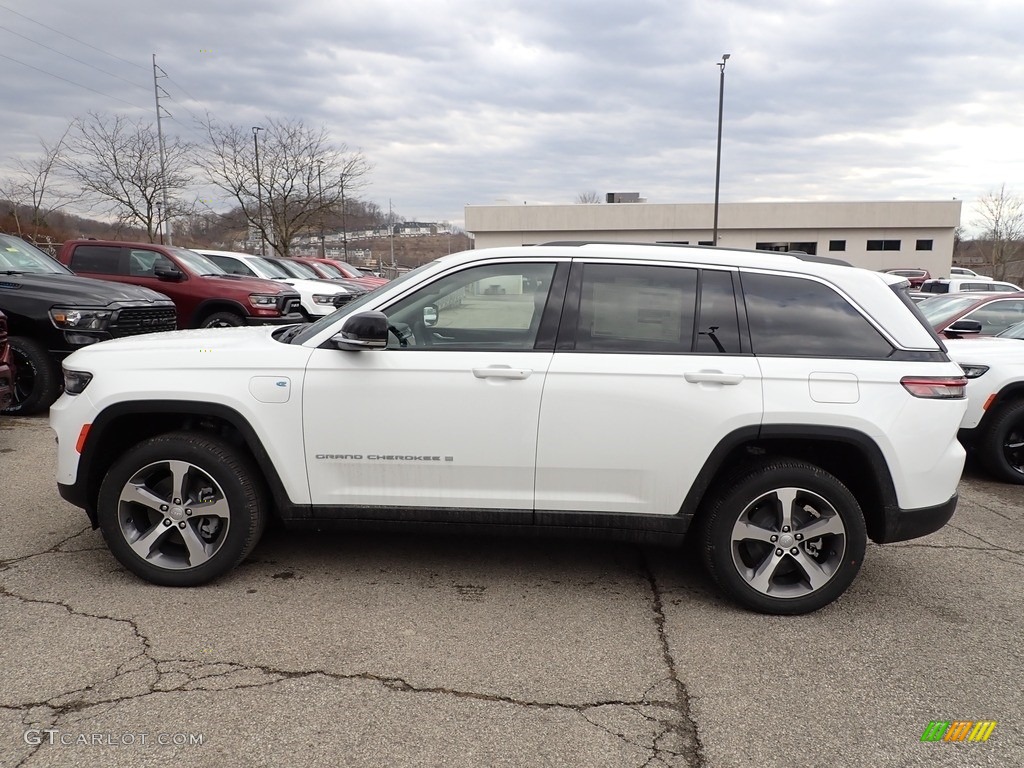 Bright White 2023 Jeep Grand Cherokee 4XE Exterior Photo #145611867