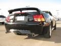 2001 Black Ford Mustang V6 Convertible  photo #6
