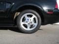 2001 Black Ford Mustang V6 Convertible  photo #7