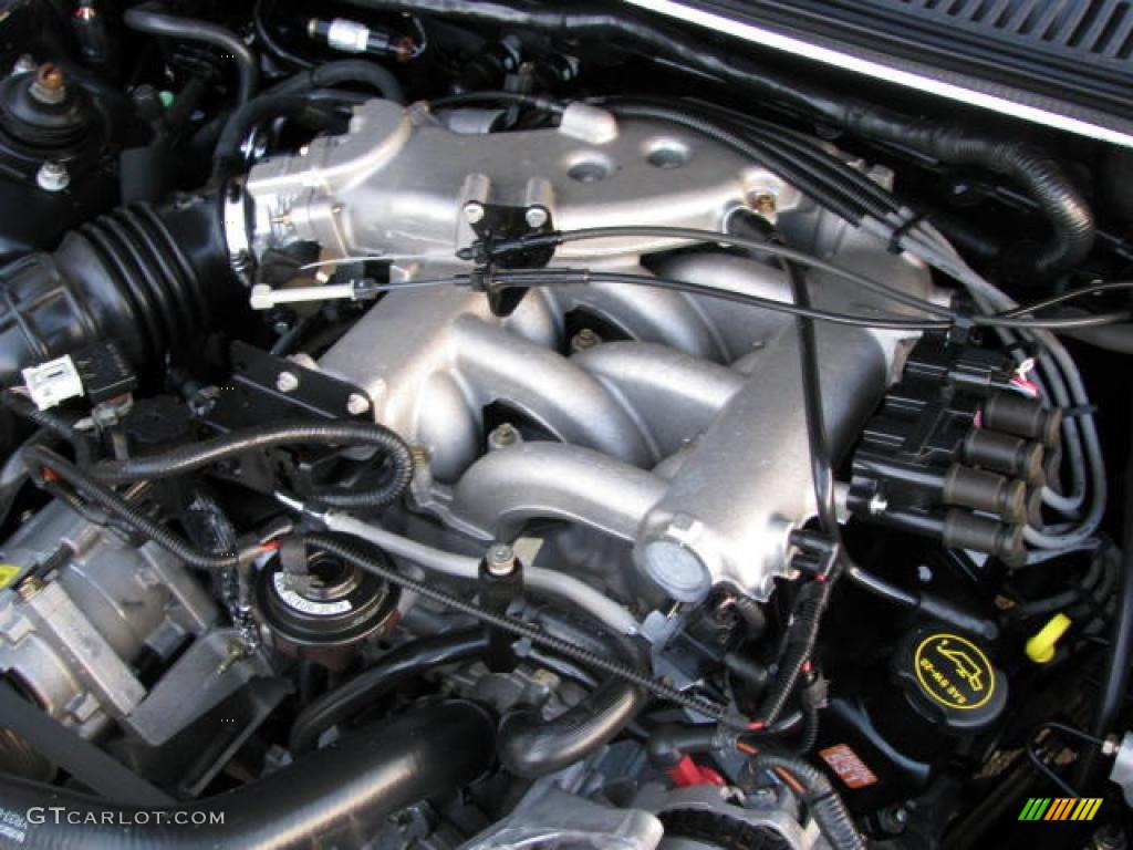 2001 Mustang V6 Convertible - Black / Medium Graphite photo #13
