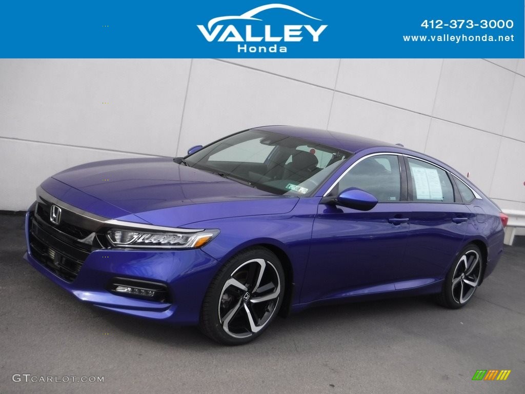 2018 Accord Sport Sedan - Still Night Pearl / Black photo #1
