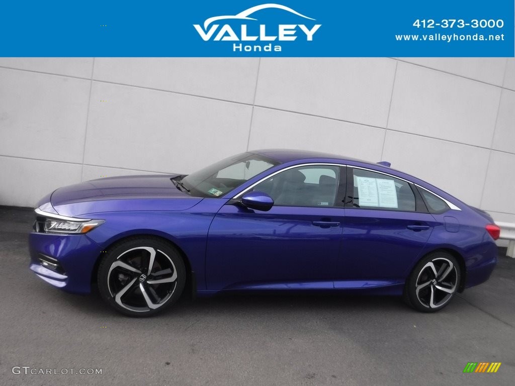 2018 Accord Sport Sedan - Still Night Pearl / Black photo #2