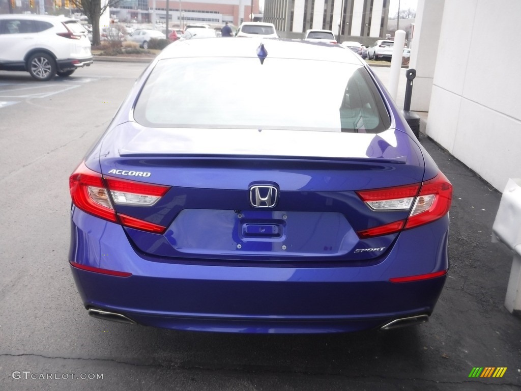 2018 Accord Sport Sedan - Still Night Pearl / Black photo #7