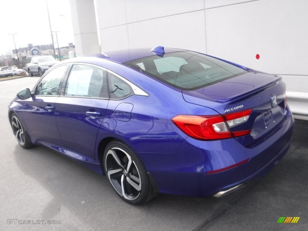 2018 Accord Sport Sedan - Still Night Pearl / Black photo #9