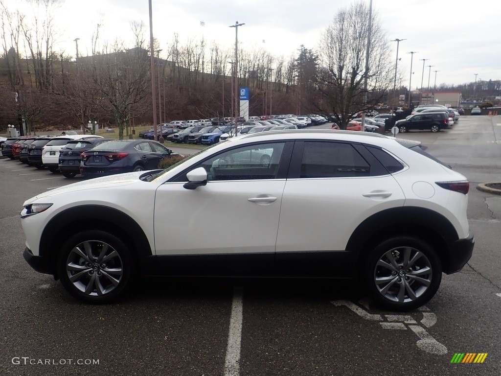 Snowflake White Pearl Mica 2023 Mazda CX-30 S Select AWD Exterior Photo #145615053