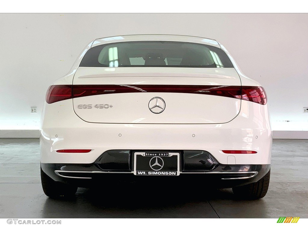 2023 EQS 450+ Sedan - Polar White / Macchiato Beige/Space Gray photo #3