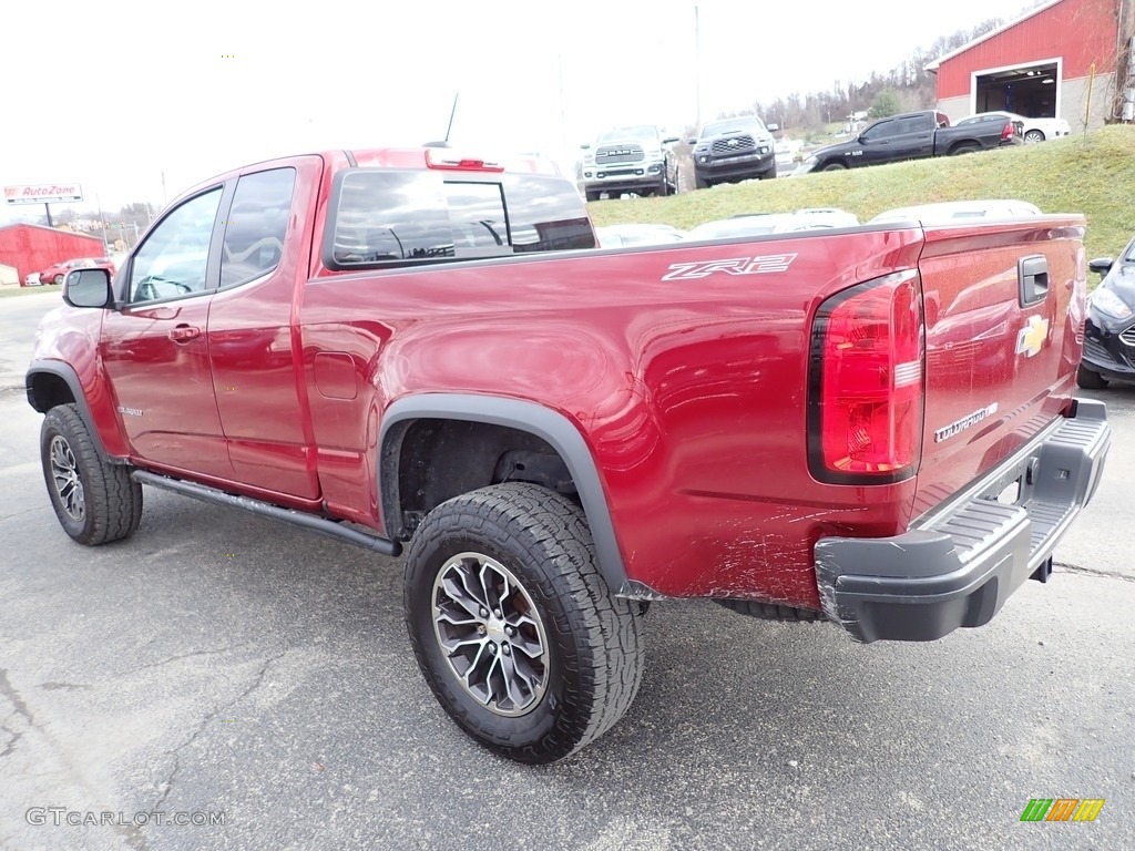 2018 Colorado ZR2 Extended Cab 4x4 - Cajun Red Tintcoat / Jet Black photo #3