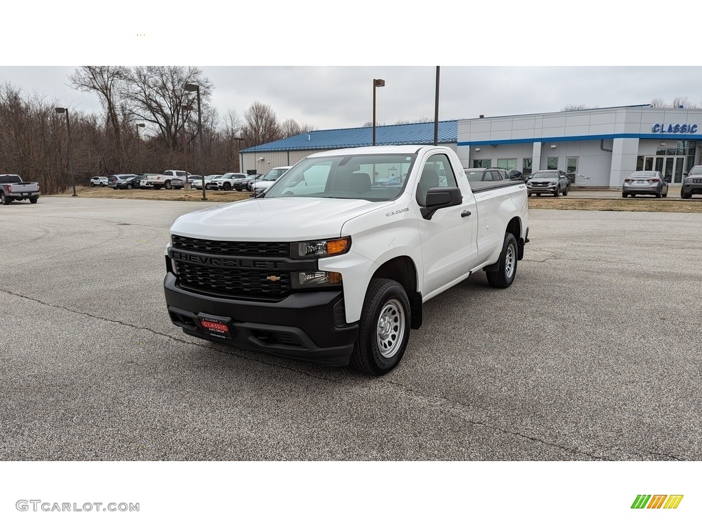 2020 Silverado 1500 WT Regular Cab 4x4 - Summit White / Jet Black photo #1