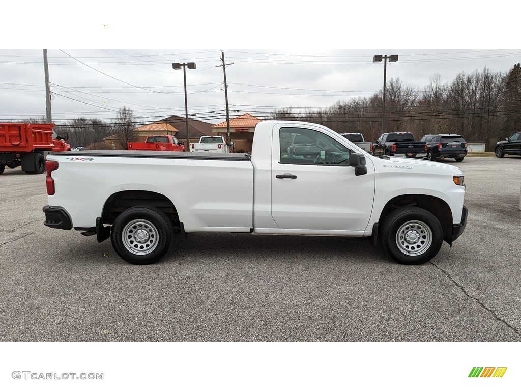 Summit White 2020 Chevrolet Silverado 1500 WT Regular Cab 4x4 Exterior Photo #145616882