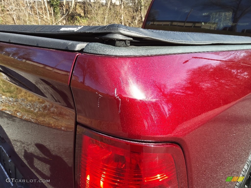 2018 1500 Express Quad Cab - Delmonico Red Pearl / Black/Diesel Gray photo #8