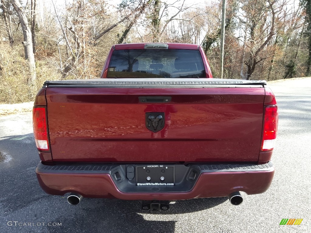 2018 1500 Express Quad Cab - Delmonico Red Pearl / Black/Diesel Gray photo #9