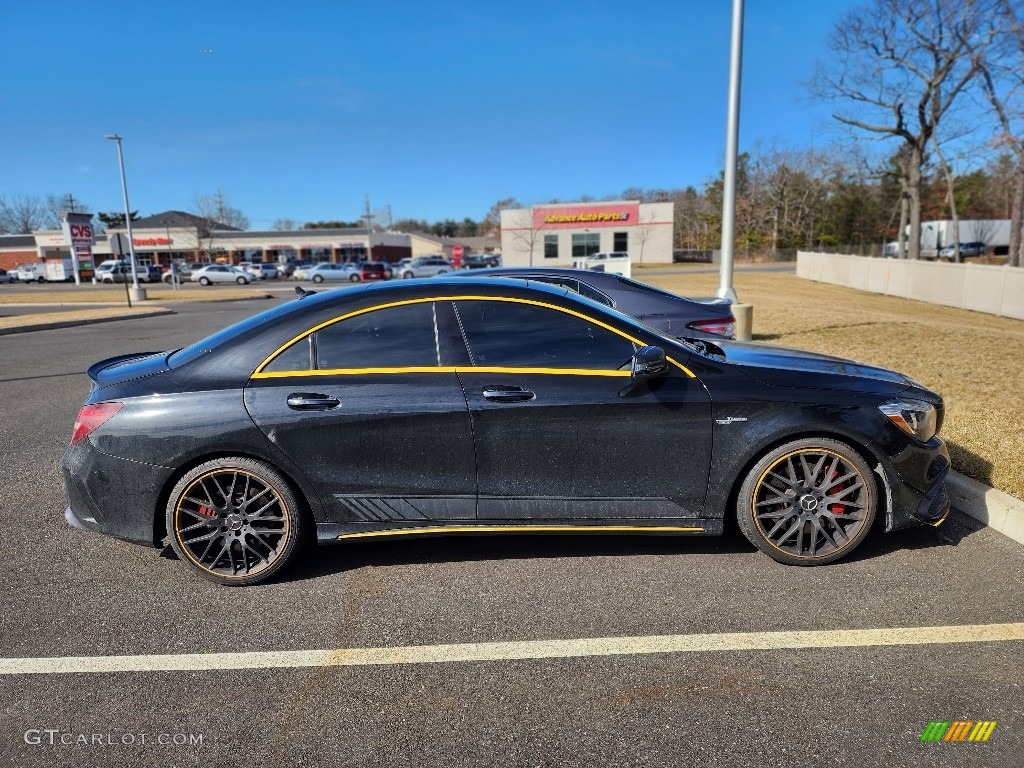 2018 CLA AMG 45 Coupe - Night Black / Black photo #4
