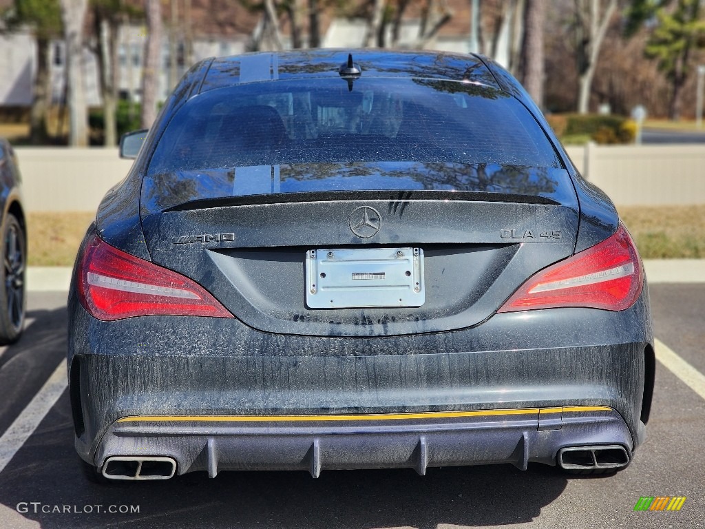 2018 CLA AMG 45 Coupe - Night Black / Black photo #7