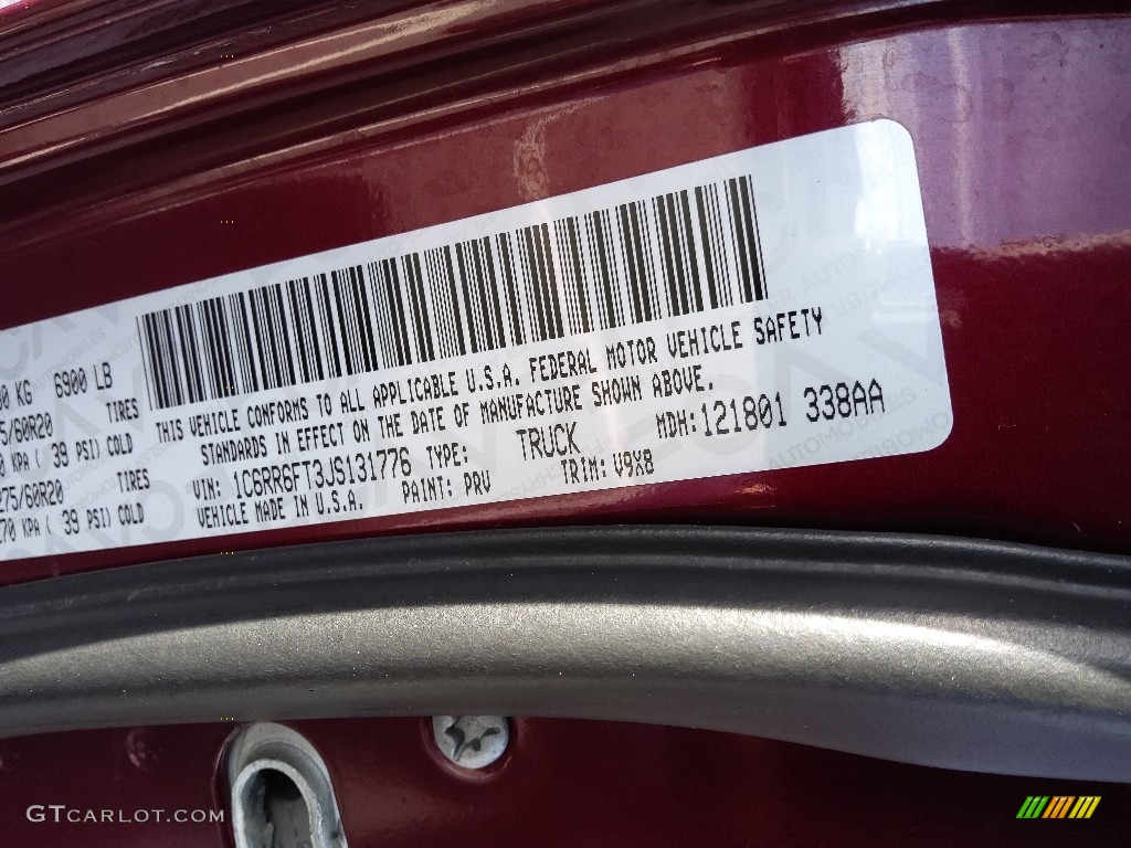 2018 1500 Express Quad Cab - Delmonico Red Pearl / Black/Diesel Gray photo #35