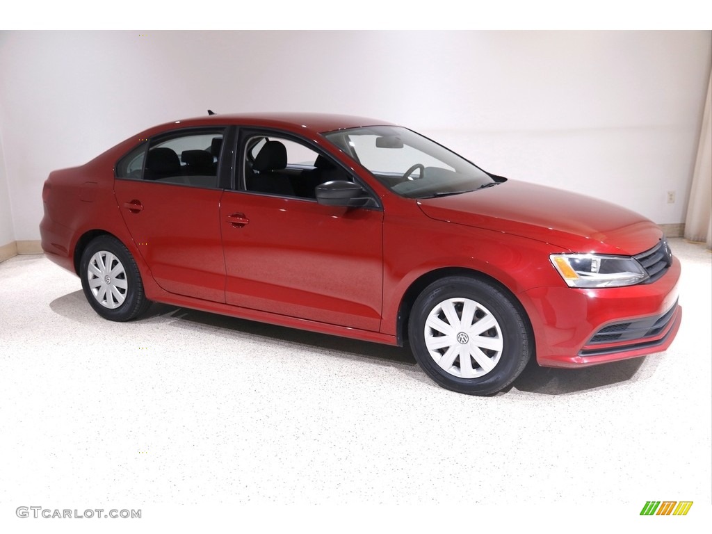 Cardinal Red Metallic 2016 Volkswagen Jetta S Exterior Photo #145617692