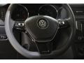 Titan Black 2016 Volkswagen Jetta S Steering Wheel
