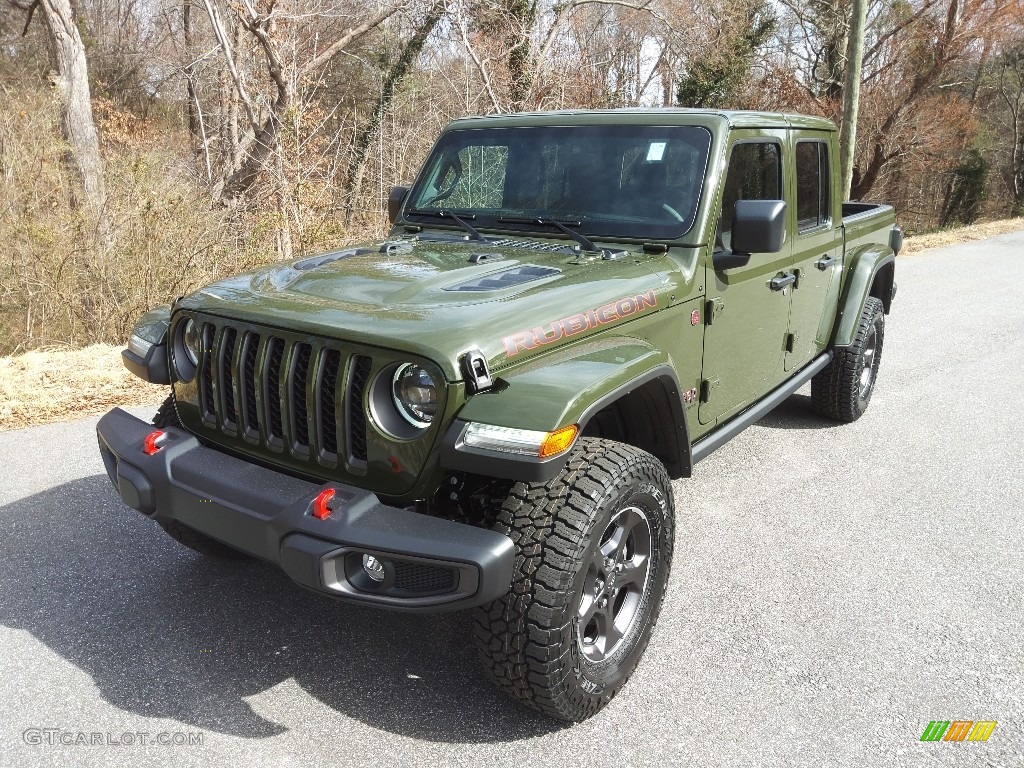 2023 Gladiator Rubicon 4x4 - Sarge Green / Dark Saddle/Black photo #2