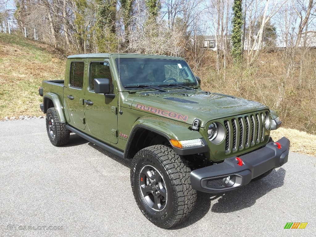 2023 Gladiator Rubicon 4x4 - Sarge Green / Dark Saddle/Black photo #4