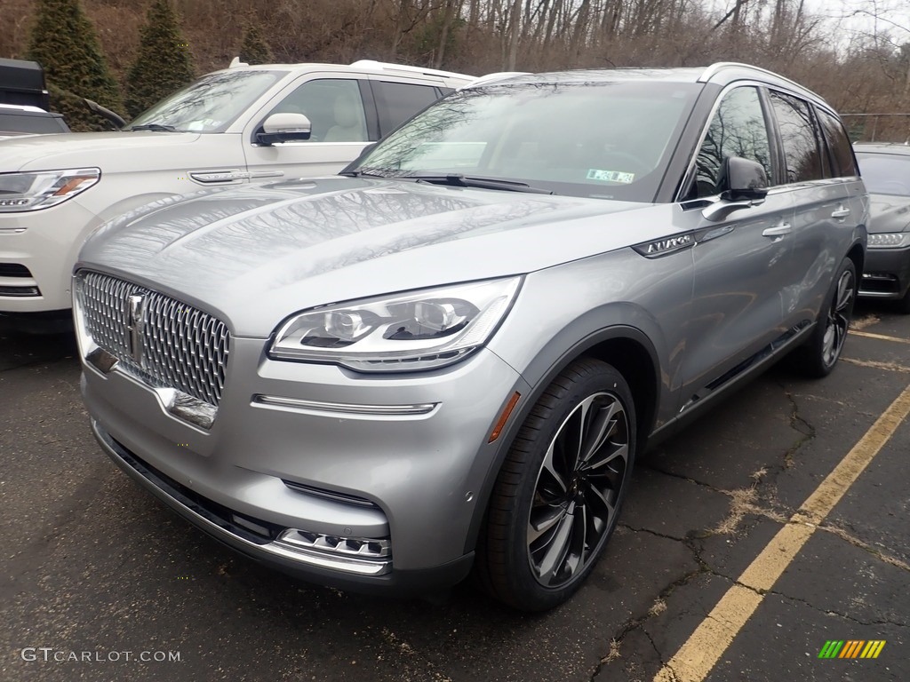 Silver Radiance 2020 Lincoln Aviator Reserve AWD Exterior Photo #145618977