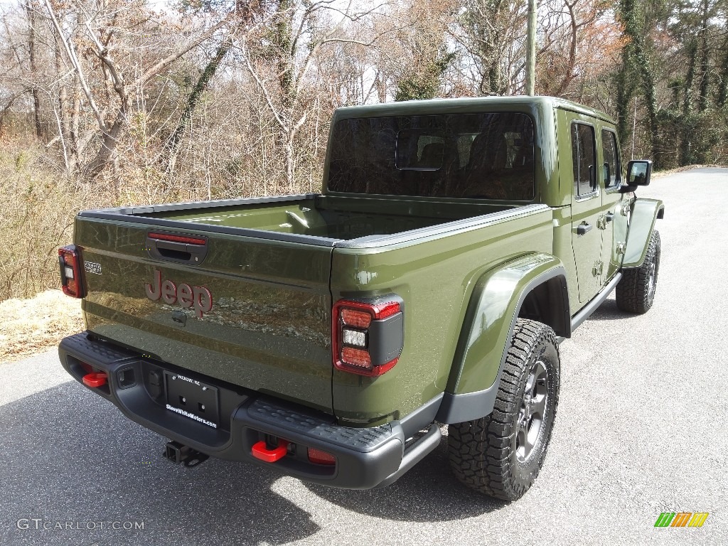 2023 Gladiator Rubicon 4x4 - Sarge Green / Dark Saddle/Black photo #6