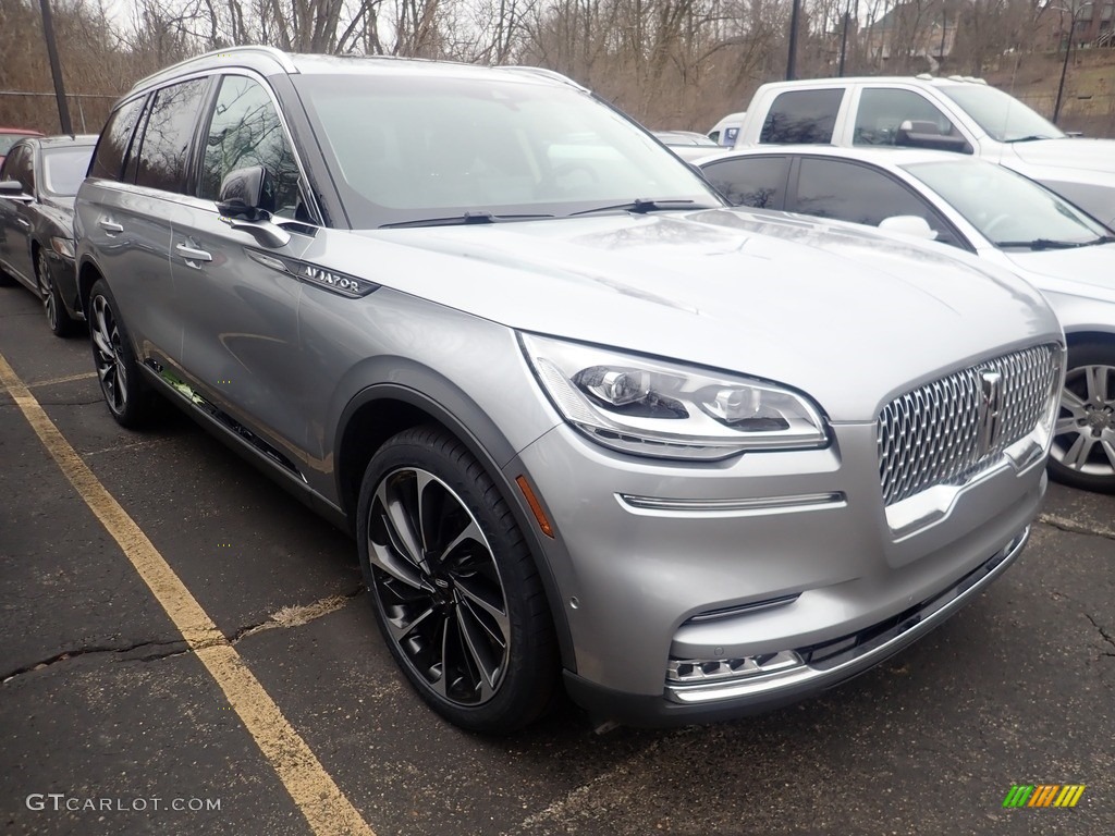 Silver Radiance 2020 Lincoln Aviator Reserve AWD Exterior Photo #145619029