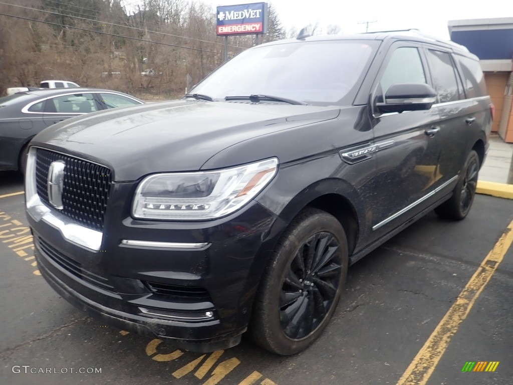 2020 Navigator Reserve 4x4 - Infinite Black / Russet photo #1