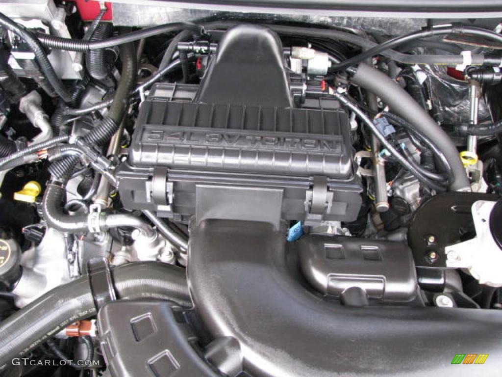 2007 F150 Lariat SuperCrew 4x4 - Redfire Metallic / Tan photo #14