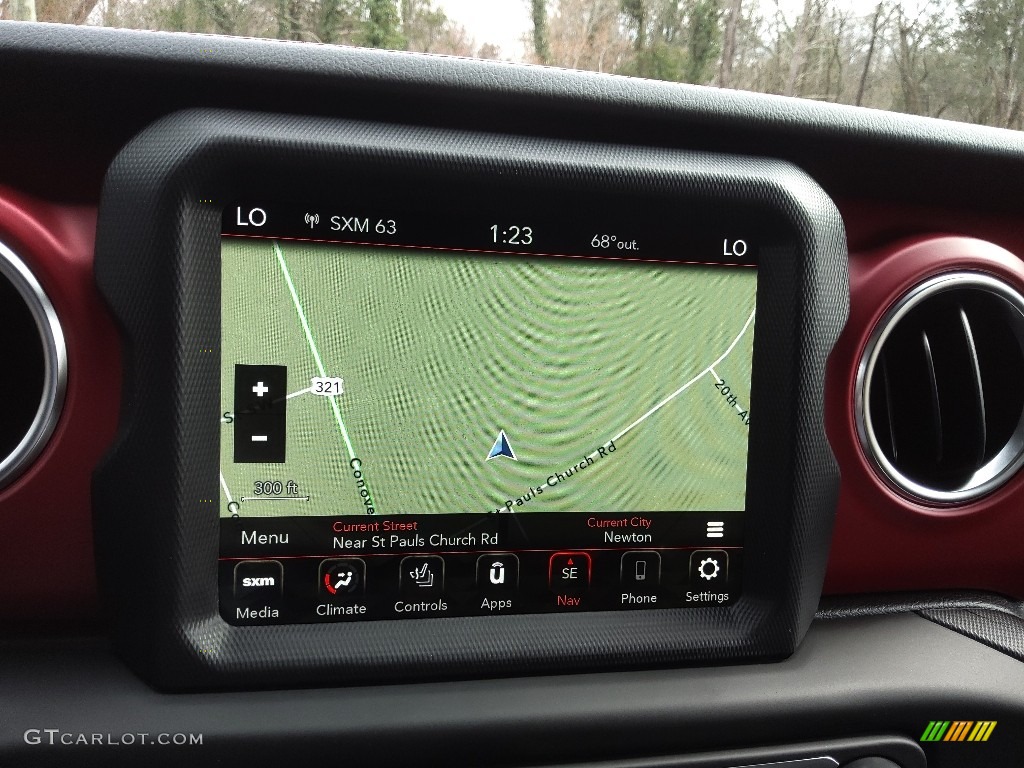 2023 Jeep Gladiator Rubicon 4x4 Navigation Photo #145619741
