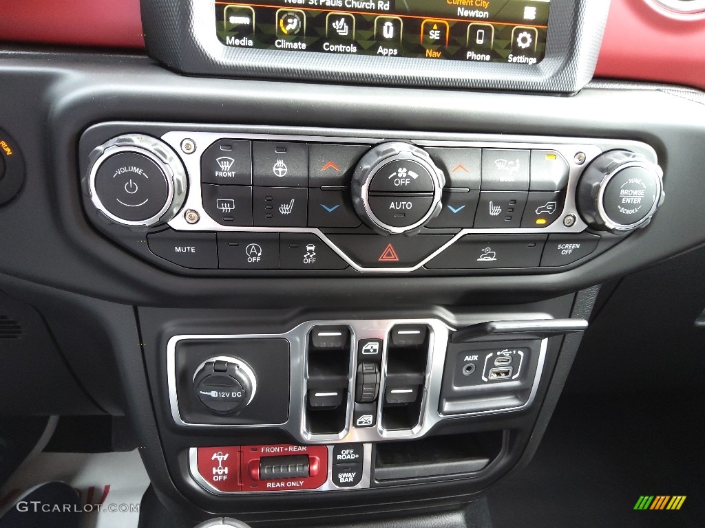 2023 Jeep Gladiator Rubicon 4x4 Controls Photo #145619777