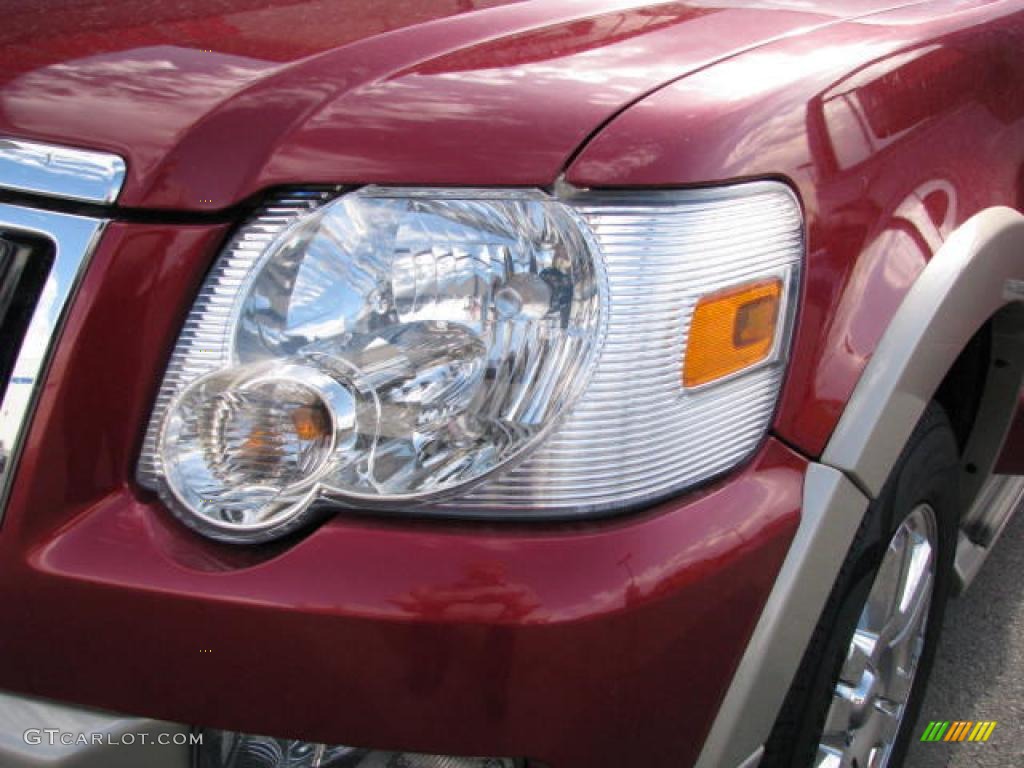 2006 Explorer Eddie Bauer 4x4 - Redfire Metallic / Camel photo #3