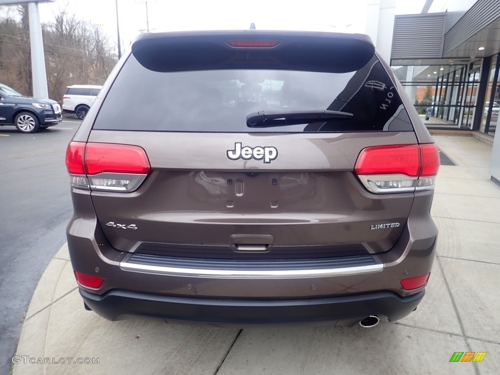 2017 Grand Cherokee Limited 4x4 - Walnut Brown Metallic / Black/Light Frost Beige photo #4