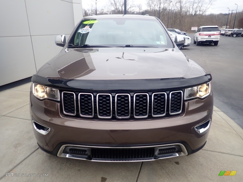 2017 Grand Cherokee Limited 4x4 - Walnut Brown Metallic / Black/Light Frost Beige photo #9