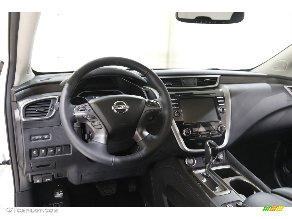 2020 Nissan Murano Platinum AWD Graphite Dashboard Photo #145620555
