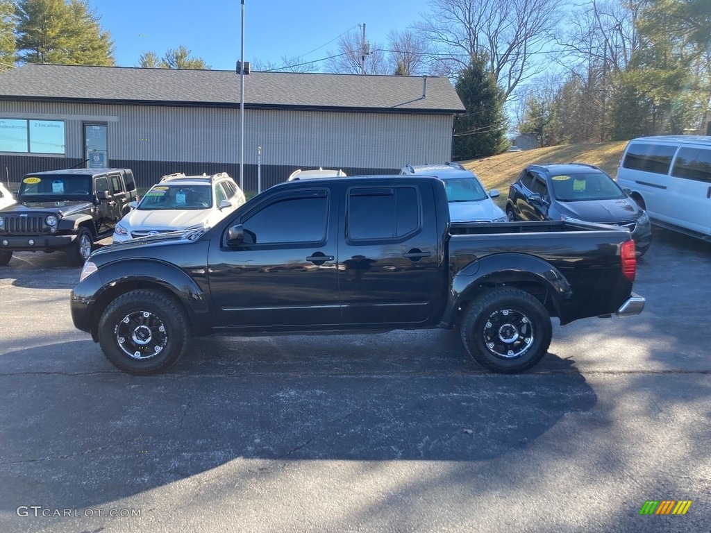 Magnetic Black 2018 Nissan Frontier SV Crew Cab Exterior Photo #145620725