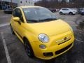 Giallo Moderna Perla (Yellow) 2015 Fiat 500 Sport Exterior