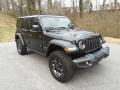 Black 2022 Jeep Wrangler Unlimited Rubicon 4XE Hybrid Exterior