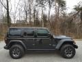 Black 2022 Jeep Wrangler Unlimited Rubicon 4XE Hybrid Exterior