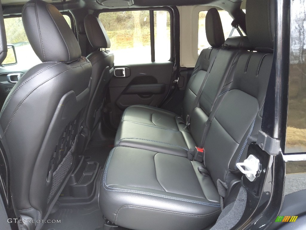 2022 Jeep Wrangler Unlimited Rubicon 4XE Hybrid Rear Seat Photo #145621110