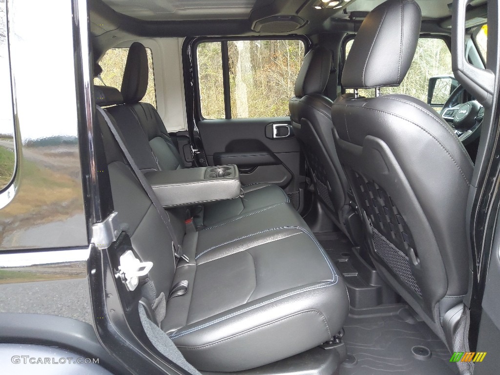 2022 Jeep Wrangler Unlimited Rubicon 4XE Hybrid Rear Seat Photo #145621137