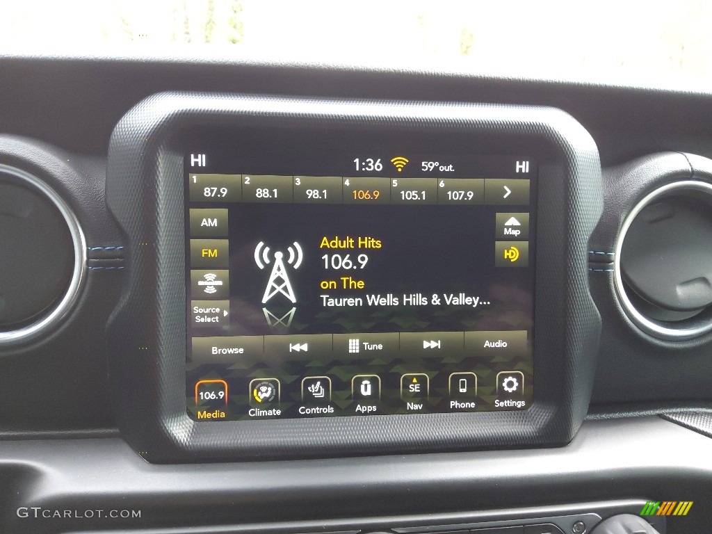2022 Jeep Wrangler Unlimited Rubicon 4XE Hybrid Controls Photo #145621197